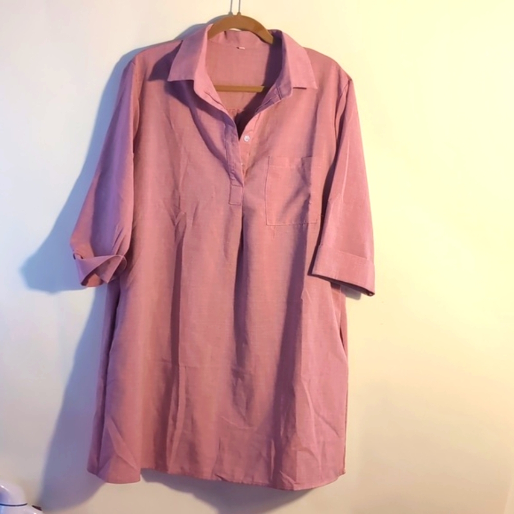 Pink/Salmon Shaft Dress Size XL